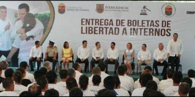 Chiapas libera a 124 presos como medida de gracia ante la visita papal