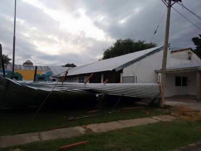 Informe Municipal tras la tormenta que provoc� destrozos en varios sectores de Chascom�s