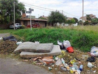 Vecinos denuncian microbasurales y agua estancada
