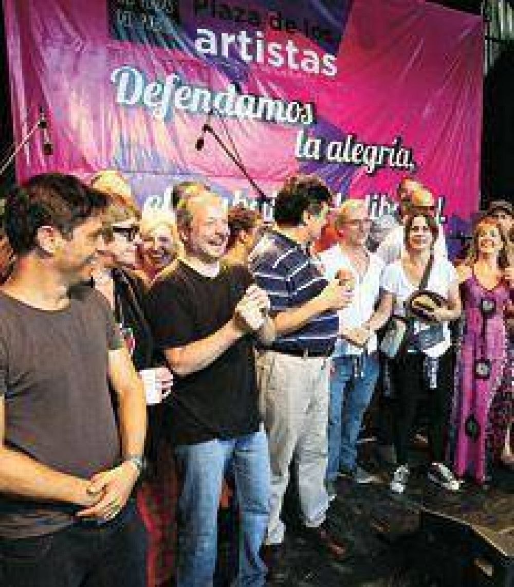 La plaza de los artistas