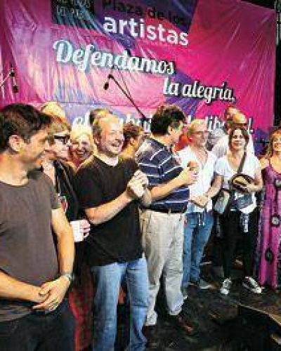 La plaza de los artistas