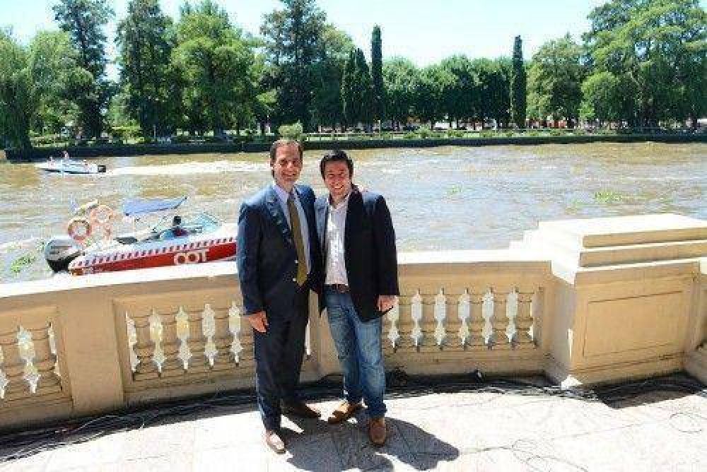 Nardini particip� de un encuentro con el ministro de Seguridad bonaerense