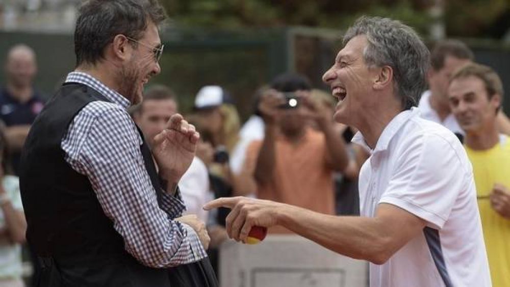 Macri-Tinelli: de las cenas en pareja a un verano de guerra fra