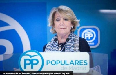 Esc�ndalo de corrupci�n: renunci� la presidente del PP de Madrid