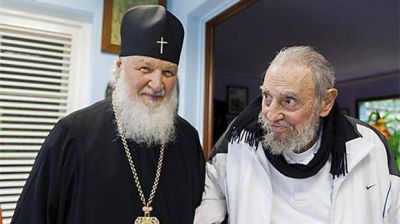 Tras reunirse con el Papa, el patriarca Kirill visit� a Fidel Castro