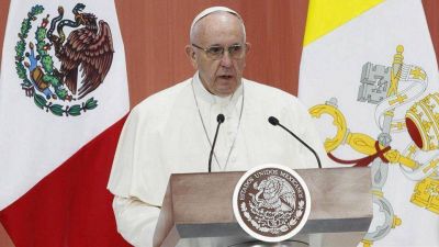 Duro mensaje del Papa a la clase pol�tica y a los l�deres religiosos
