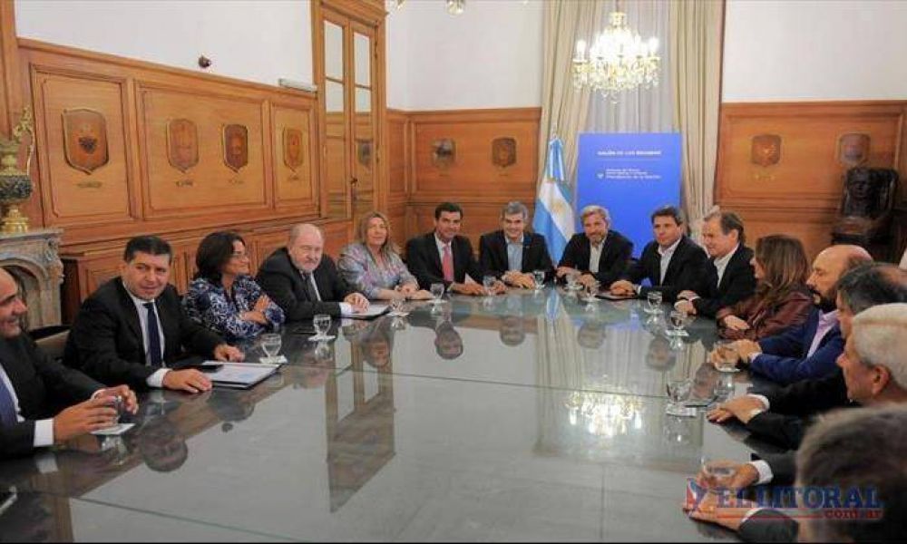 Previo al arribo de Macri, habr� esta semana gestiones por coparticipaci�n