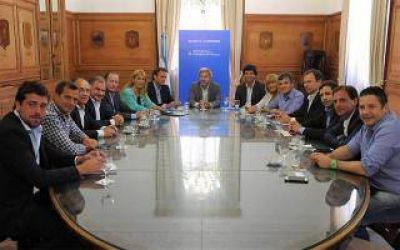 Frigerio recibi� a intendentes del PJ para fortalecer relaci�n entre Naci�n y municipios