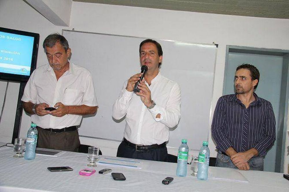 Ariel Sujarchuk present� el plan integral de salud para Escobar