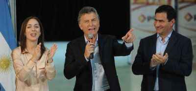 Macri en Echeverr�a: �Estamos poniendo en marcha el pa�s�