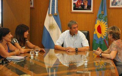 Ferraresi recibi� a referentes de la CTA local