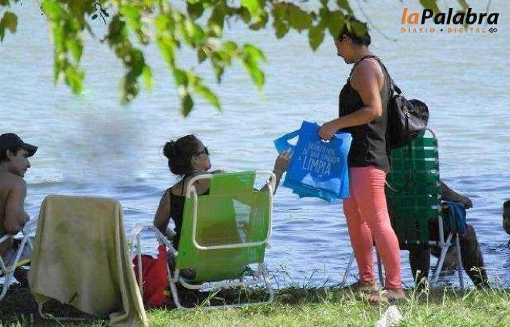 Campa�a de concientizaci�n en los balnearios de Carmen de Patagones