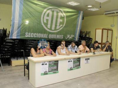 ATE protesta y se moviliza