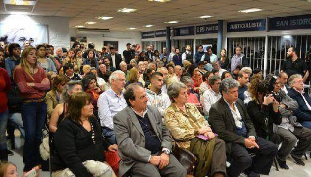 Primer plenario 2016 para la militancia peronista de San Isidro