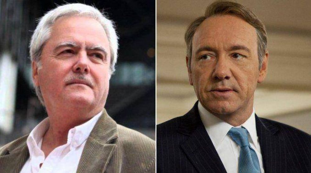 Pinedo se sum� al juego y le contest� a Frank Underwood
