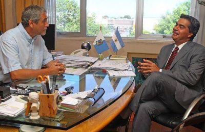 Jorge Ferraresi se reuni� con Jorge Capitanich en Avellaneda