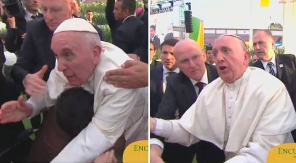 La enrgica correccin del Papa Francisco a un joven en Mxico