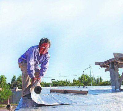 Creci� 30 por ciento la demanda para arreglar techos en Mendoza
