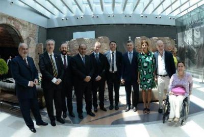 Passalacqua se reuni� con Macri y el primer ministro italiano