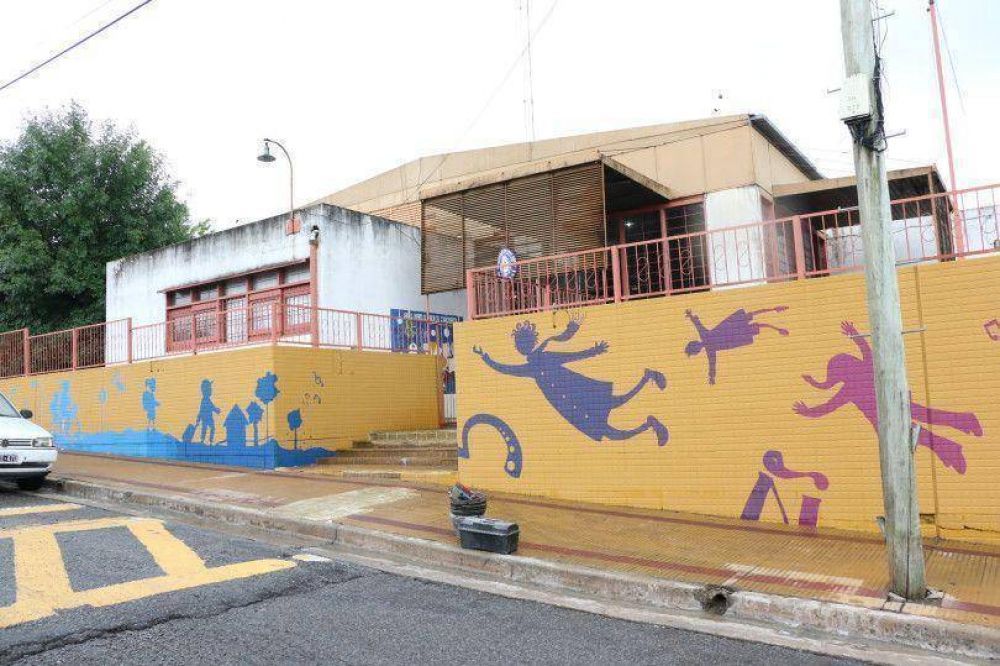 Intentan terminar obras en la Escuela 56 para garantizar el inicio de clases