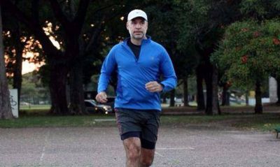 El d�a a d�a de Larreta: running, oficina m�vil y reuniones �al alba�