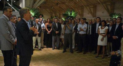 El Presidente cen� con legisladores de Cambiemos en la Quinta de Olivos