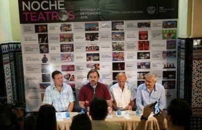 La noche de los Teatros por primera vez en Mar del Plata