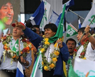 Un affaire puede arruinar los planes de Evo de otra reelecci�n