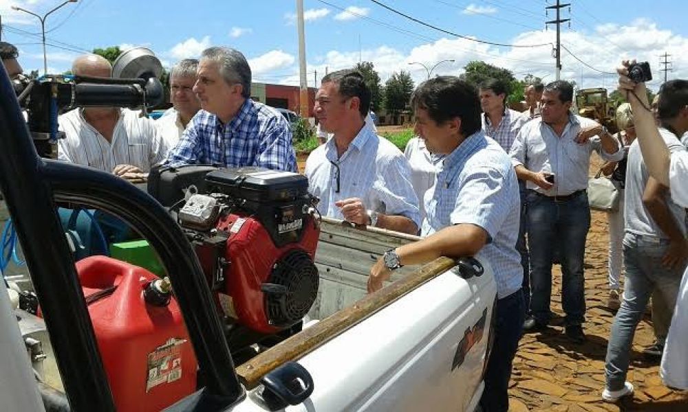 Passalacqua supervis� el operativo en Puerto Iguaz� y recorri� obras del INMET