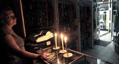 Debutaron cortes programados: m�s de 200 mil usuarios estuvieron sin luz durante tres horas