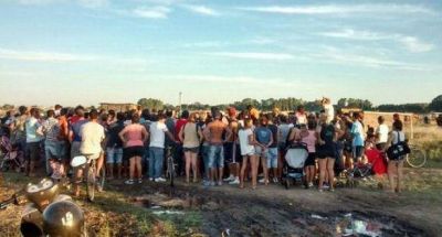 Desalojaron tierras ocupadas en Merlo