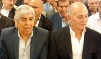 Venegas en la Casa Rosada junto a Mauricio Macri
