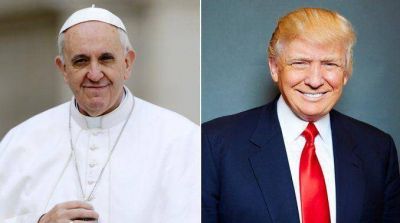 El duro cruce entre el papa Francisco y Donald Trump