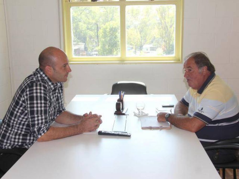 Molina se reuni� con Maiztegui