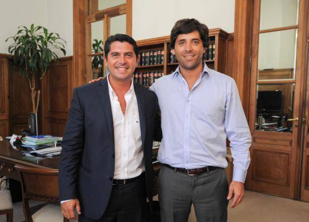 Orrego se reuni� con el viceministro del Interior por el Parque de Santa Luc�a