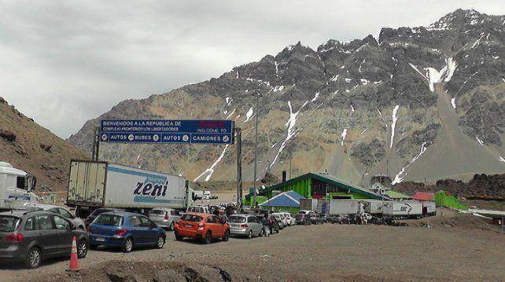 Harn cortes de ruta cada 30 minutos para iniciar las obras del nuevo complejo fronterizo con Chile
