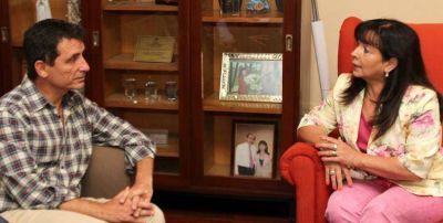 Gabriel Yedlin se reuni� con Susana Trimarco para trabajar en conjunto