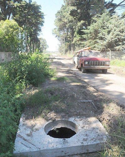 Reclamos en Parque Palermo por la paralizaci�n de una obra de desag�e