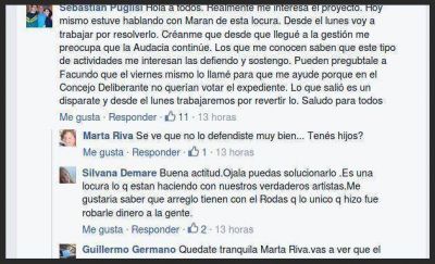 Cultura reconoci� que es �una locura� cobrarle un canon a La Audacia: pedir�n excepci�n al HCD