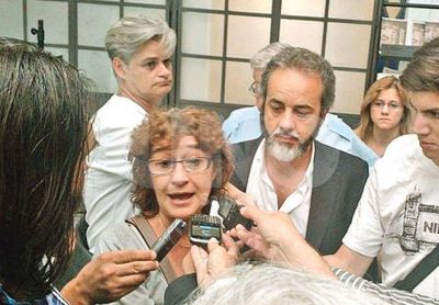 �Los maestros no tienen miedo�, dijo Sonia Alesso