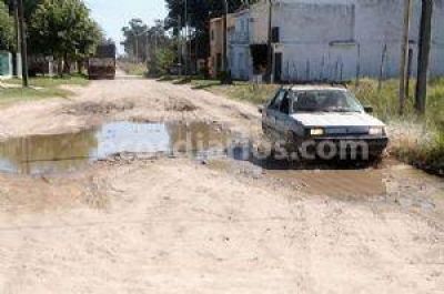 Las calles de tierra de Necochea y Quequ�n , un serio desaf�o para la administraci�n municipal