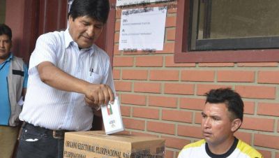 El S� y el No a Evo se contaban voto a voto