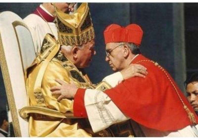 Hace quince a�os San Juan Pablo II cre� cardenal al actual Papa Francisco