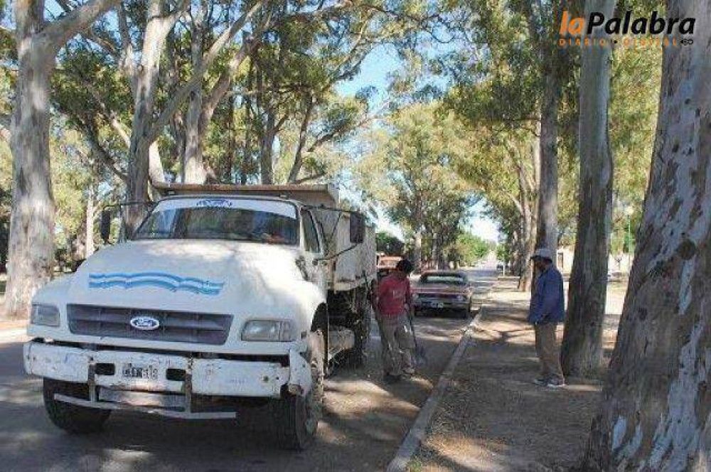 Operativo de limpieza en los barrios Lindo y El Ba�ado