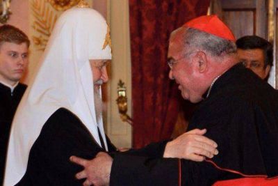 El patriarca Cirilo aboga por la uni�n de las religiones desde el Cristo Redentor de R�o