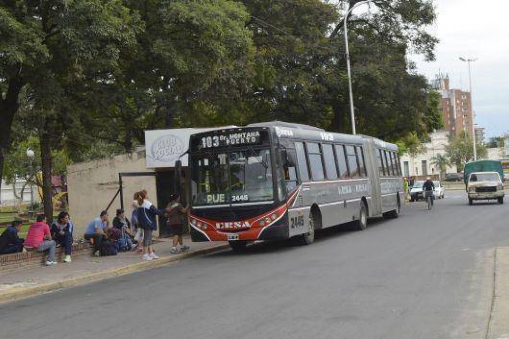 Por la visita presidencial, habr� desv�os en varias l�neas del transporte urbano