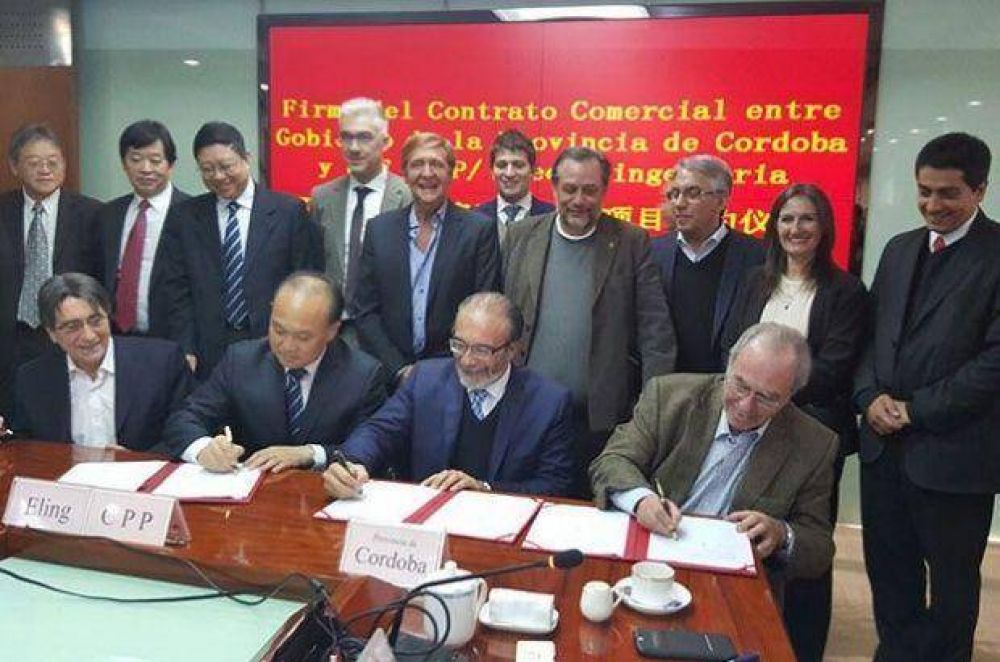 La Provincia firma contratos por gasoductos troncales en Beijing
