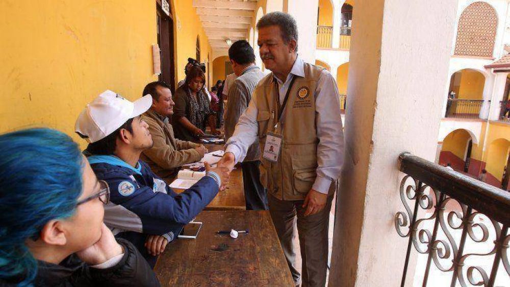 La misi�n de la OEA conden� la lentitud en la difusi�n de resultados en Bolivia