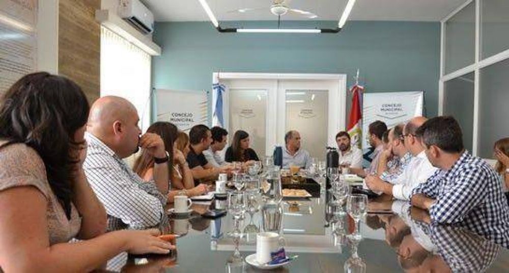 Concejales analizaron los trabajos realizados tras el temporal