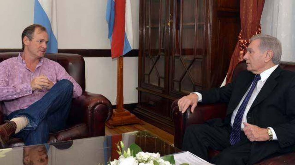 Motta le pidi� caminos y puertos a Bordet y le reafirm� su apoyo	
